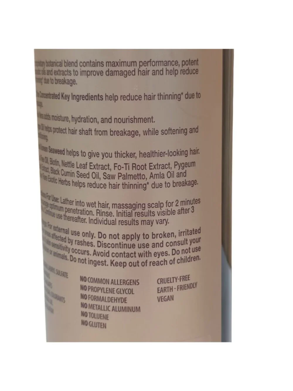 Pura Dor 2 Pack Fine Thinning Hair Biotin Shampoo Jumbo 33oz Clinical Formula
